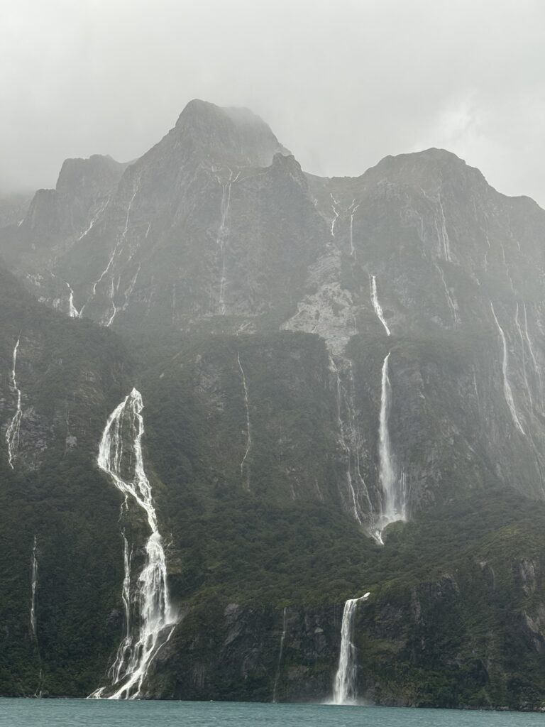 Milford Sound landscape in New Zealand, taken during travel. Taken by JSMS, a digital marketing consultancy.